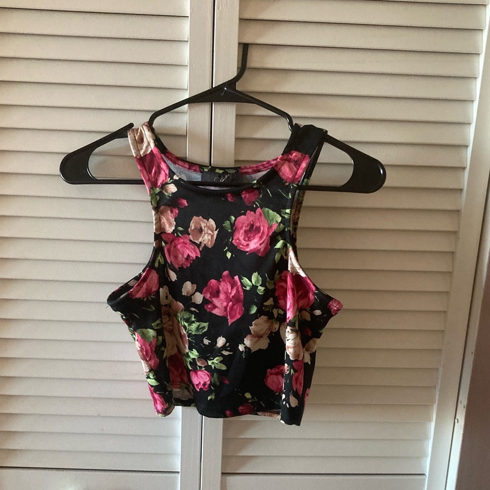Floral Crop Top